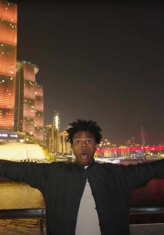 IshowSpeed on The Boot